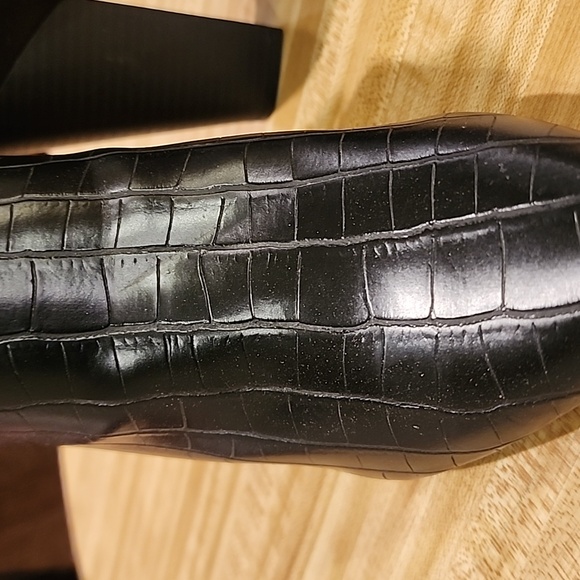 Just Fab Old Town Black Booties - Picture 5 of 8